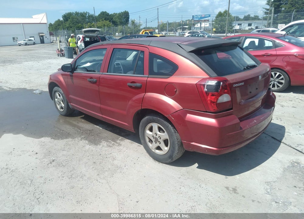 2009 DODGE CALIBER SE VIN: 1B3HB28A79D251692