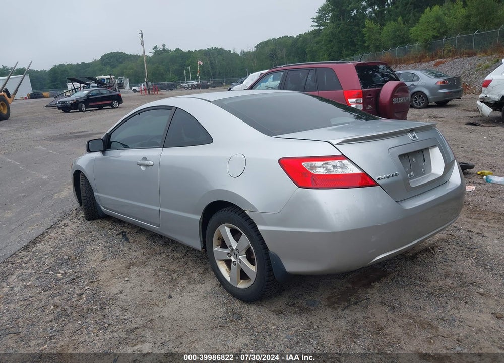 2008 HONDA CIVIC EX VIN: 2HGFG12878H511437