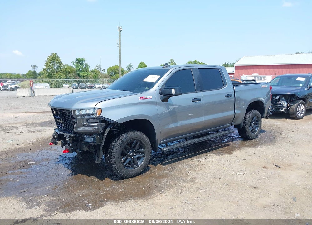 2021 CHEVROLET SILVERADO 1500 4WD SHORT BED LT TRAIL BOSS VIN: 1GCPYFED1MZ230346