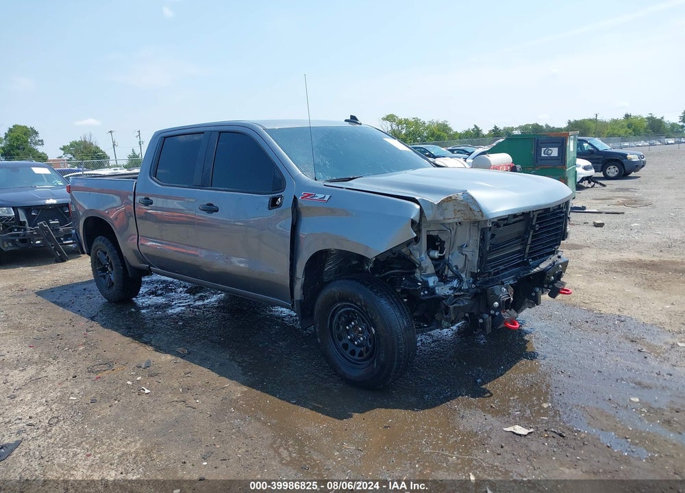 2021 CHEVROLET SILVERADO 1500 4WD SHORT BED LT TRAIL BOSS VIN: 1GCPYFED1MZ230346