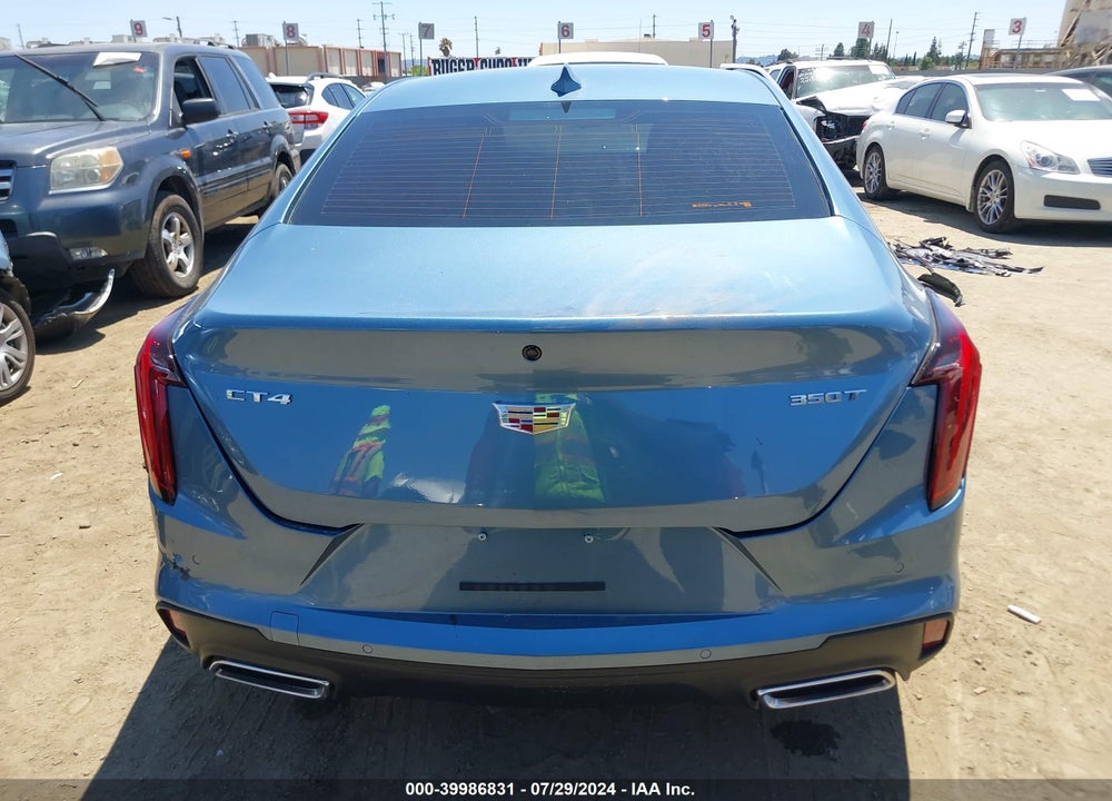 2024 CADILLAC CT4 LUXURY VIN: 1G6DJ5RK7R0126212