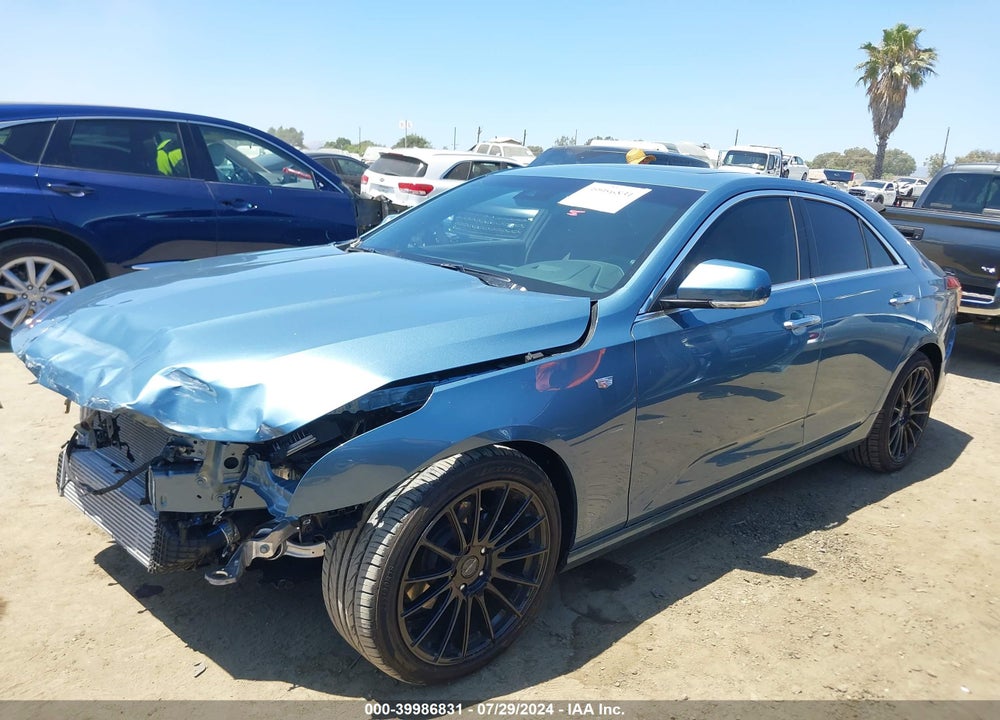 2024 CADILLAC CT4 LUXURY VIN: 1G6DJ5RK7R0126212