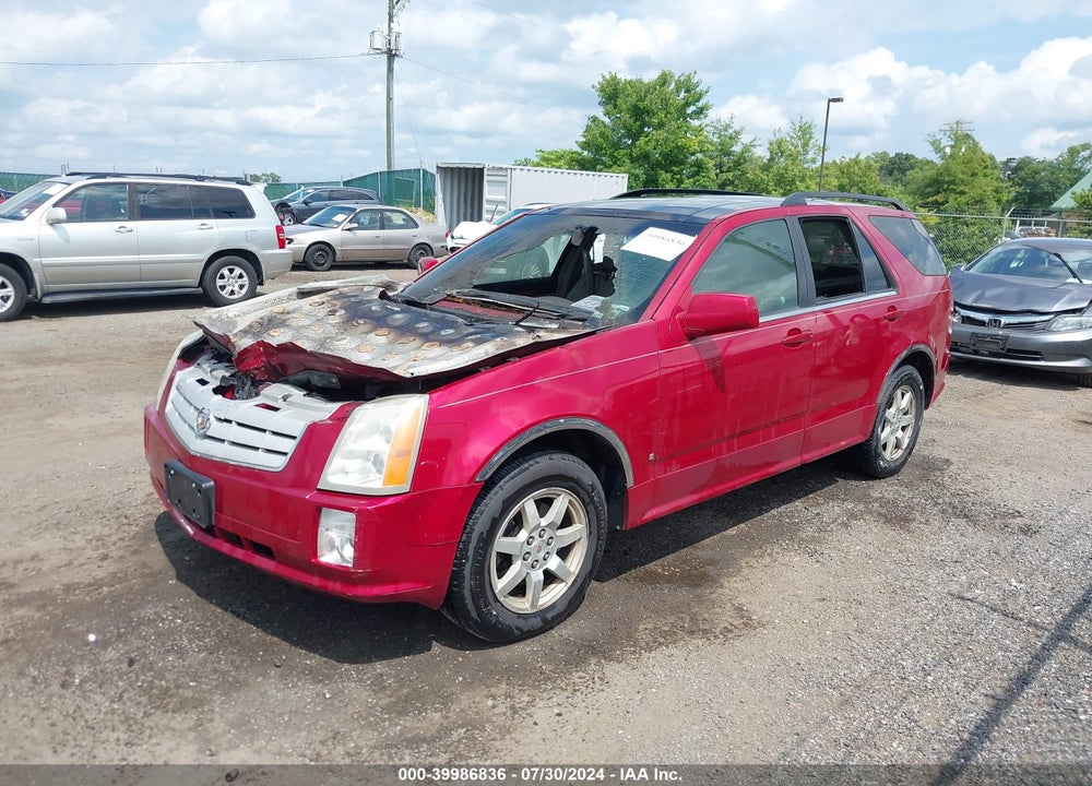 2008 CADILLAC SRX V6 VIN: 1GYEE637X80131915