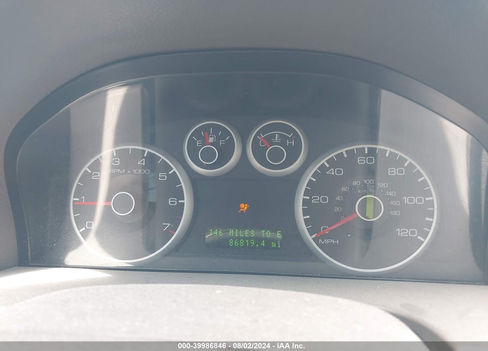 2007 FORD FUSION SE VIN: 3FAHP07157R126495