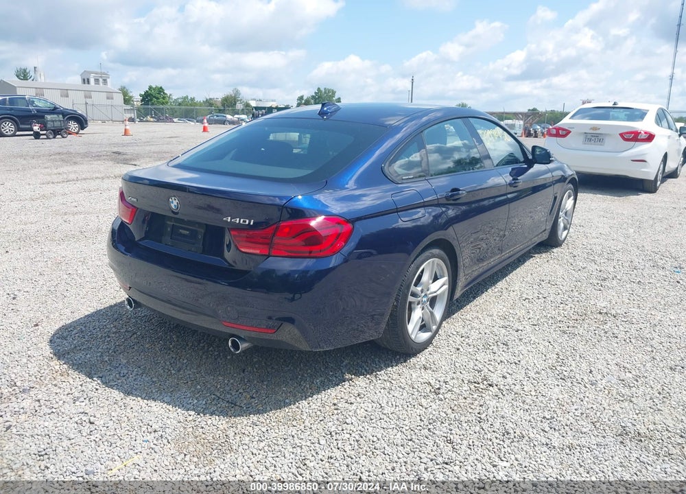 2018 BMW 440I GRAN COUPE XDRIVE VIN: WBA4J7C56JBH14638