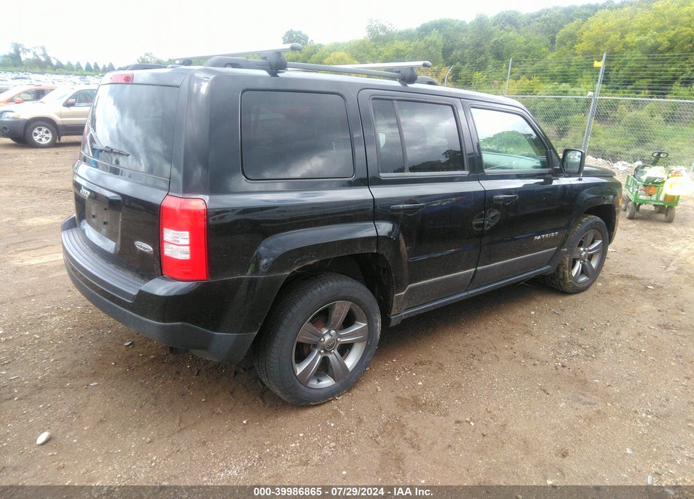 2014 JEEP PATRIOT HIGH ALTITUDE VIN: 1C4NJPFAXED859429