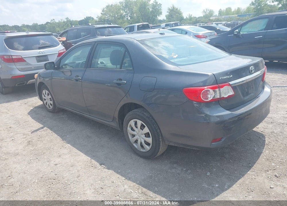 2011 TOYOTA COROLLA LE VIN: 2T1BU4EE9BC752376