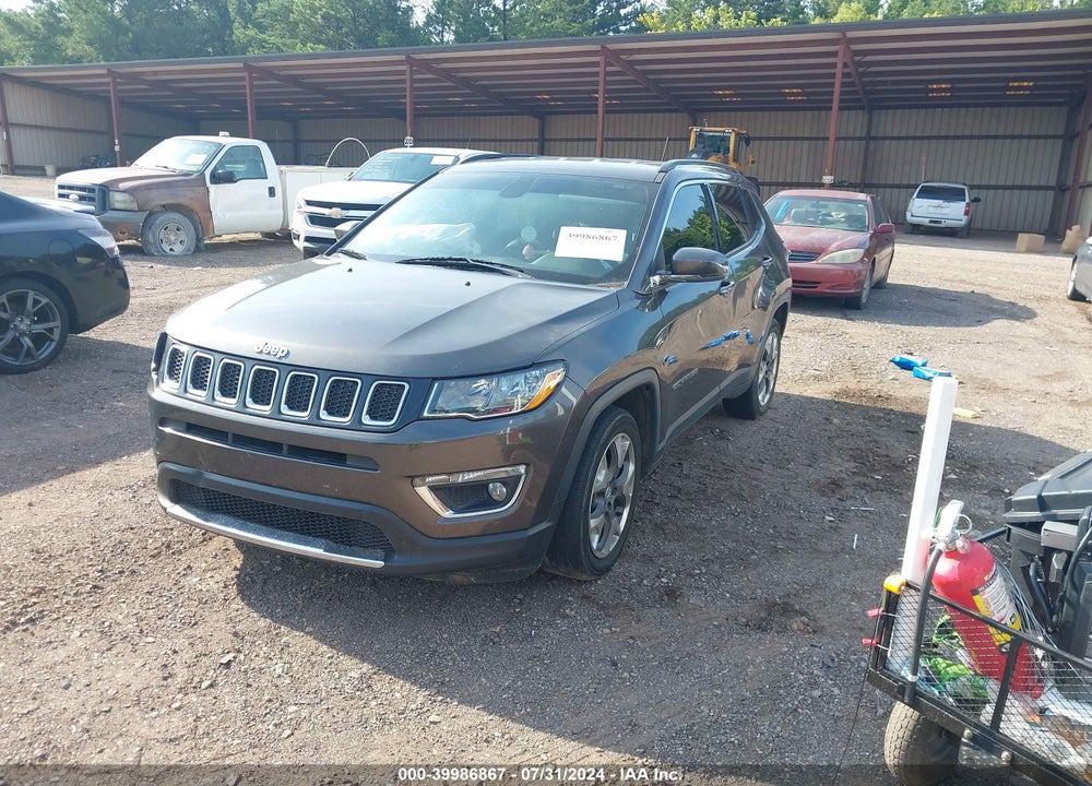 2019 JEEP COMPASS LIMITED FWD VIN: 3C4NJCCB8KT663016