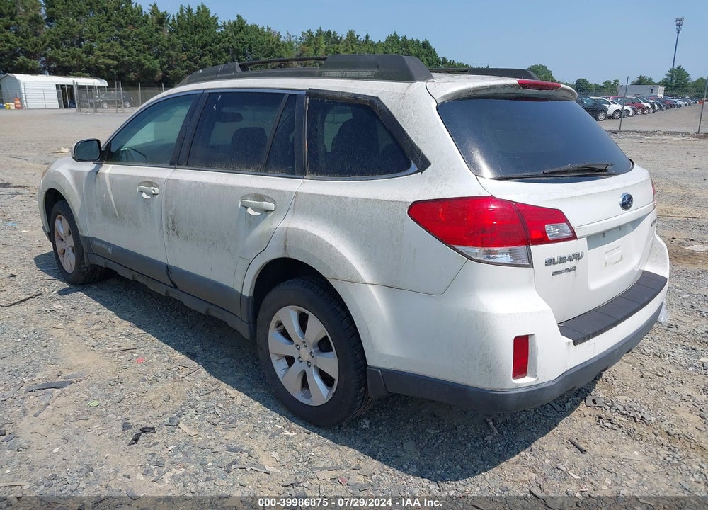 2010 SUBARU OUTBACK 2.5I PREMIUM VIN: 4S4BRBEC3A3315996