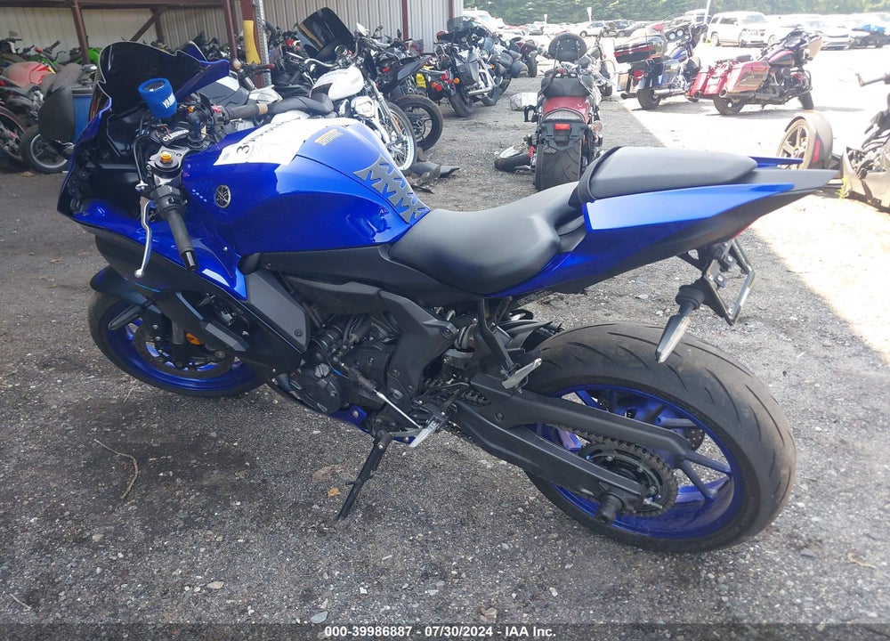 2023 YAMAHA YZFR7 VIN: JYARM38E6PA007709