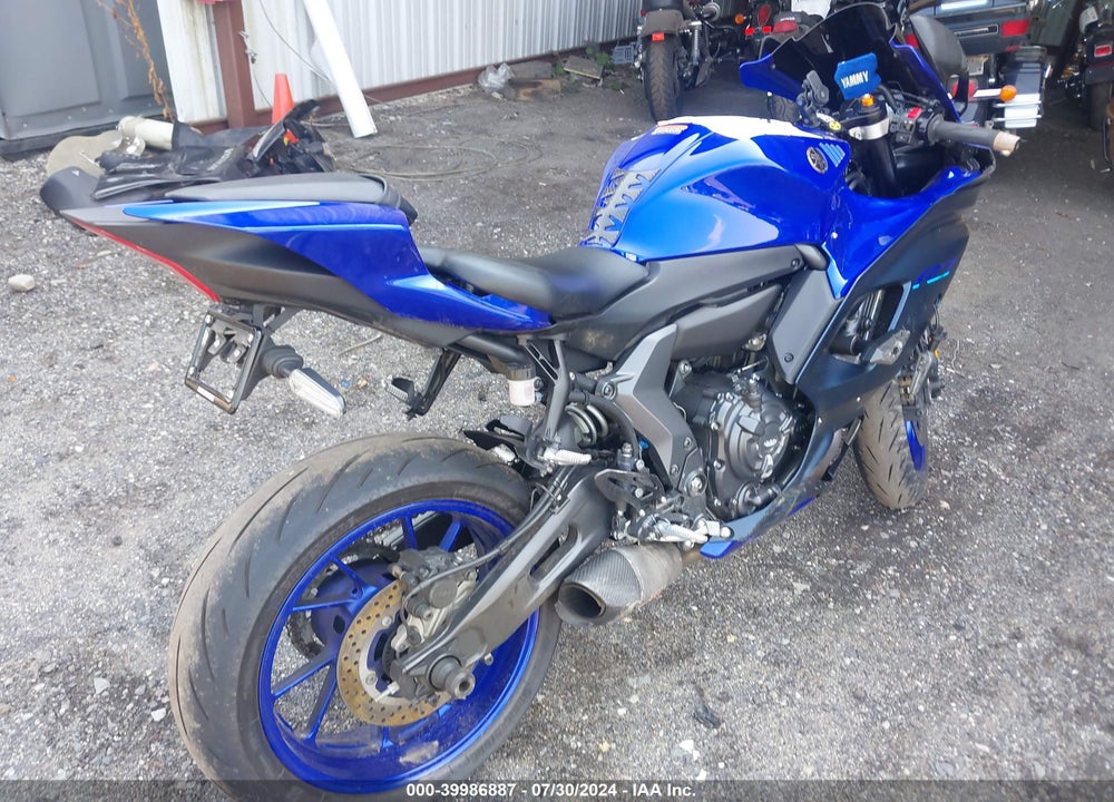 2023 YAMAHA YZFR7 VIN: JYARM38E6PA007709
