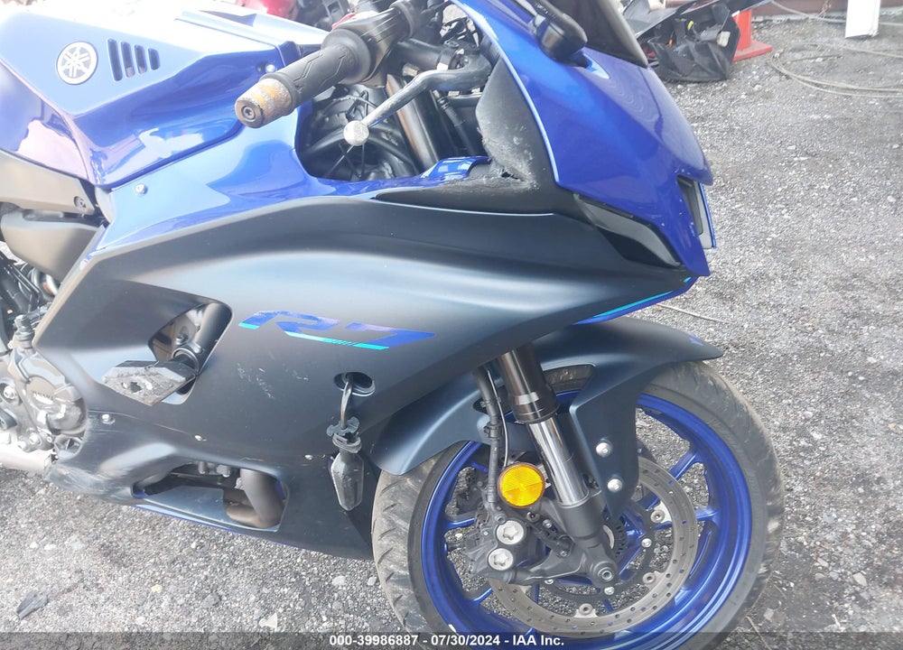 2023 YAMAHA YZFR7 VIN: JYARM38E6PA007709