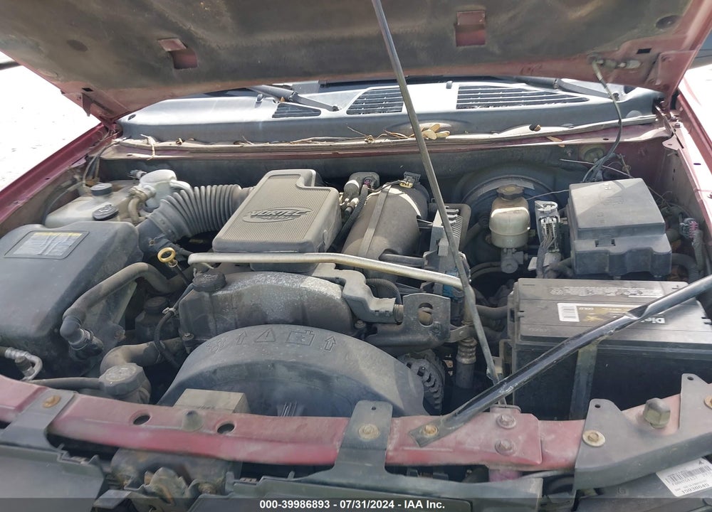 2007 CHEVROLET TRAILBLAZER LS VIN: 1GNDS13S772164768