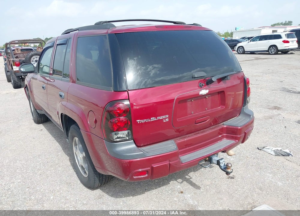 2007 CHEVROLET TRAILBLAZER LS VIN: 1GNDS13S772164768