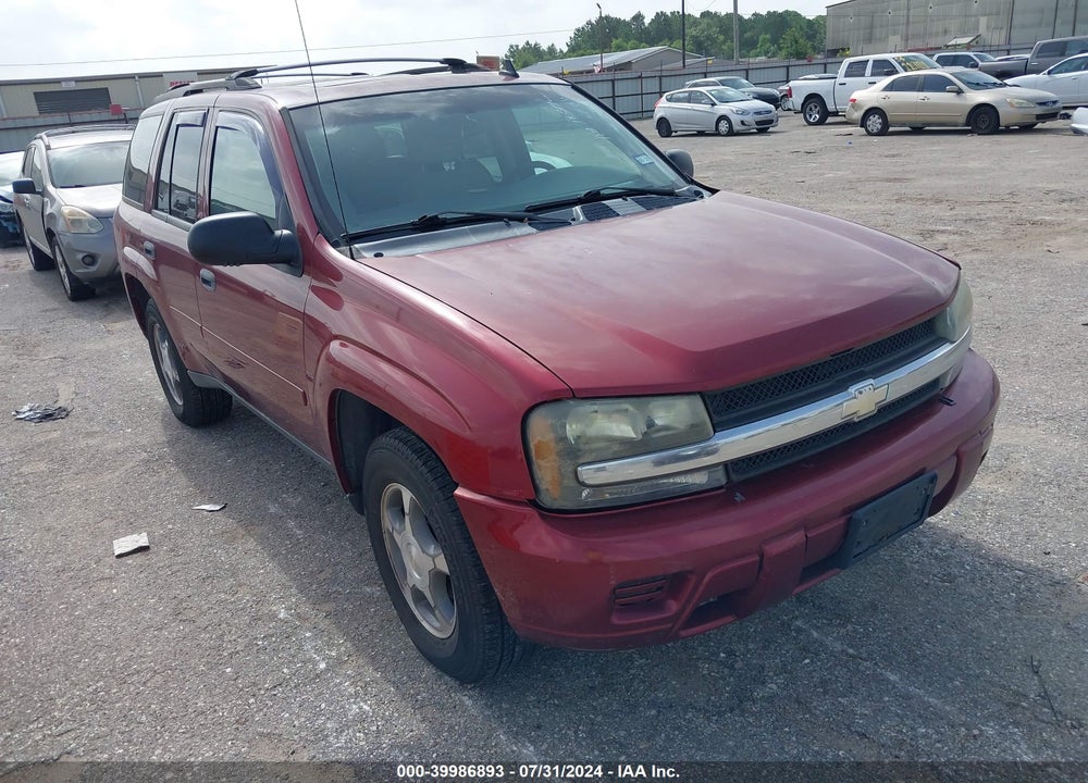 2007 CHEVROLET TRAILBLAZER LS VIN: 1GNDS13S772164768