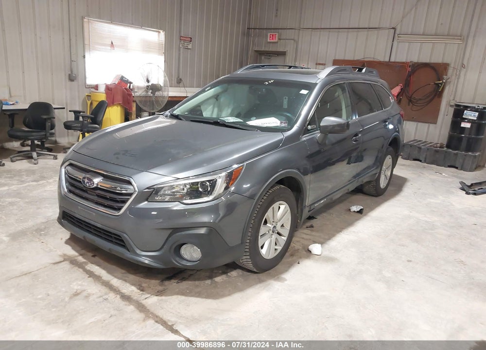 2018 SUBARU OUTBACK 2.5I PREMIUM VIN: 4S4BSADC2J3253023