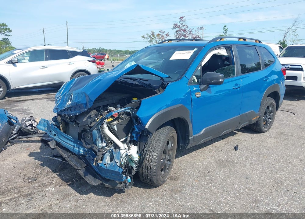 2022 SUBARU FORESTER WILDERNESS VIN: JF2SKAMC6NH427688