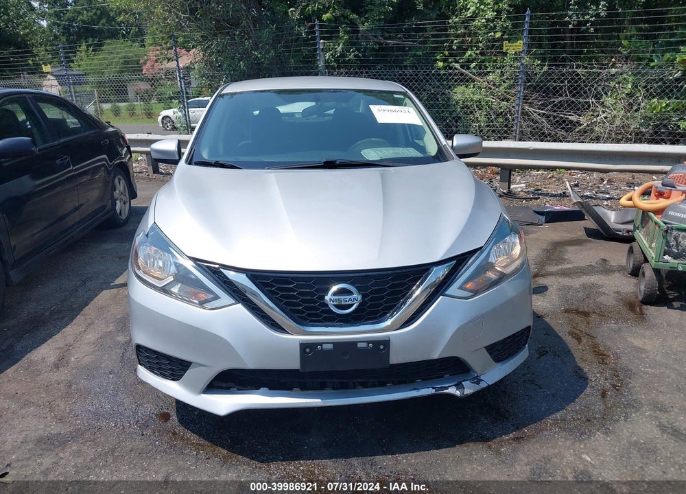 2017 NISSAN SENTRA SV VIN: 3N1AB7AP6HY330359