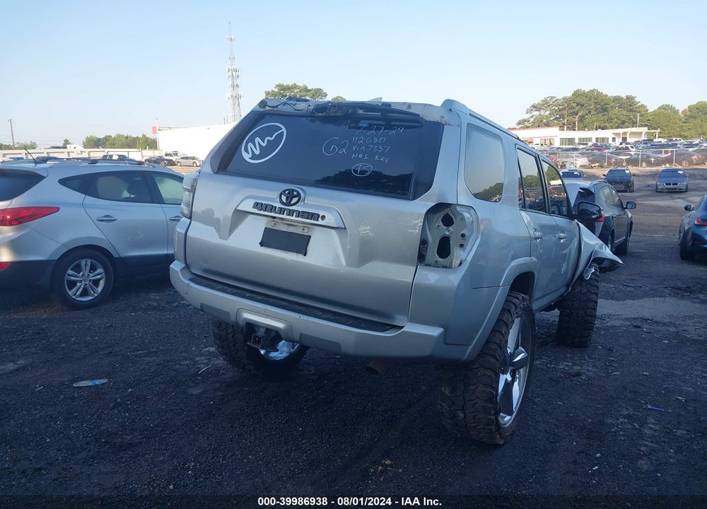 2016 TOYOTA 4RUNNER SR5 PREMIUM VIN: JTEZU5JR4G5127557