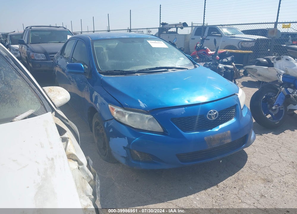 2010 TOYOTA COROLLA LE VIN: JTDBU4EE7AJ070177