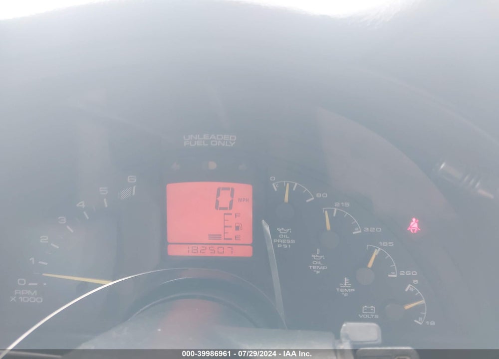 1995 CHEVROLET CORVETTE VIN: 1G1YY22P8S5100542