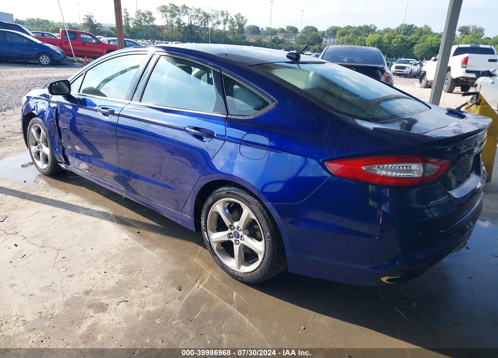 2015 FORD FUSION SE VIN: 3FA6P0H98FR106185