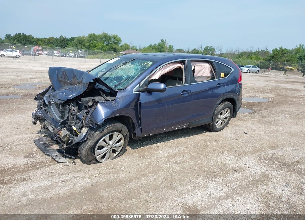 2013 HONDA CR-V EX VIN: 5J6RM4H56DL002496