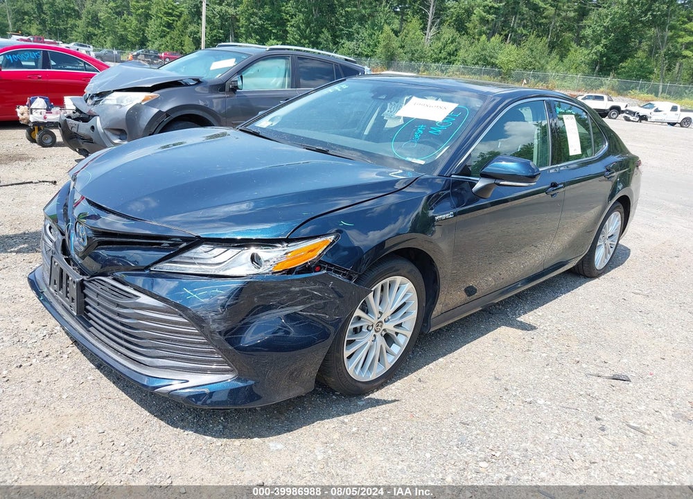 2020 TOYOTA CAMRY XLE HYBRID VIN: 4T1F31AK2LU545472