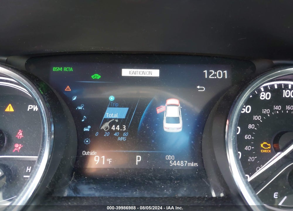 2020 TOYOTA CAMRY XLE HYBRID VIN: 4T1F31AK2LU545472