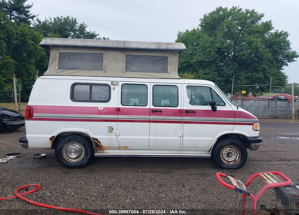 1996 DODGE RAM VAN B3500 VIN: 2B6KB31Y3TK101890