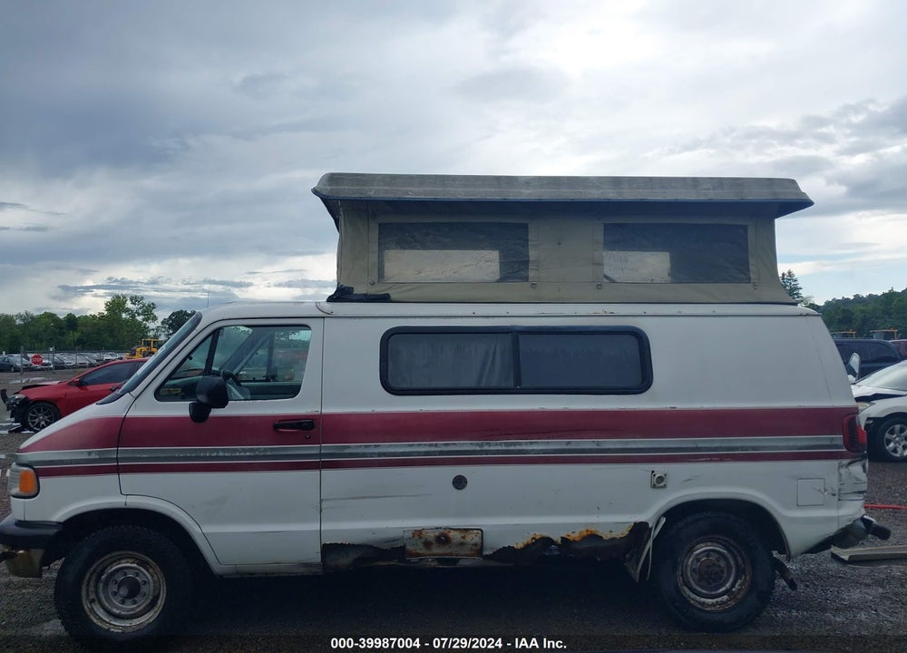 1996 DODGE RAM VAN B3500 VIN: 2B6KB31Y3TK101890
