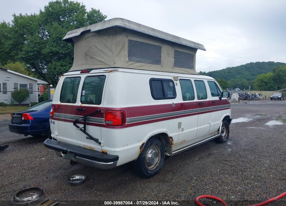 1996 DODGE RAM VAN B3500 VIN: 2B6KB31Y3TK101890