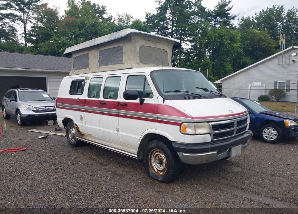 1996 DODGE RAM VAN B3500 VIN: 2B6KB31Y3TK101890