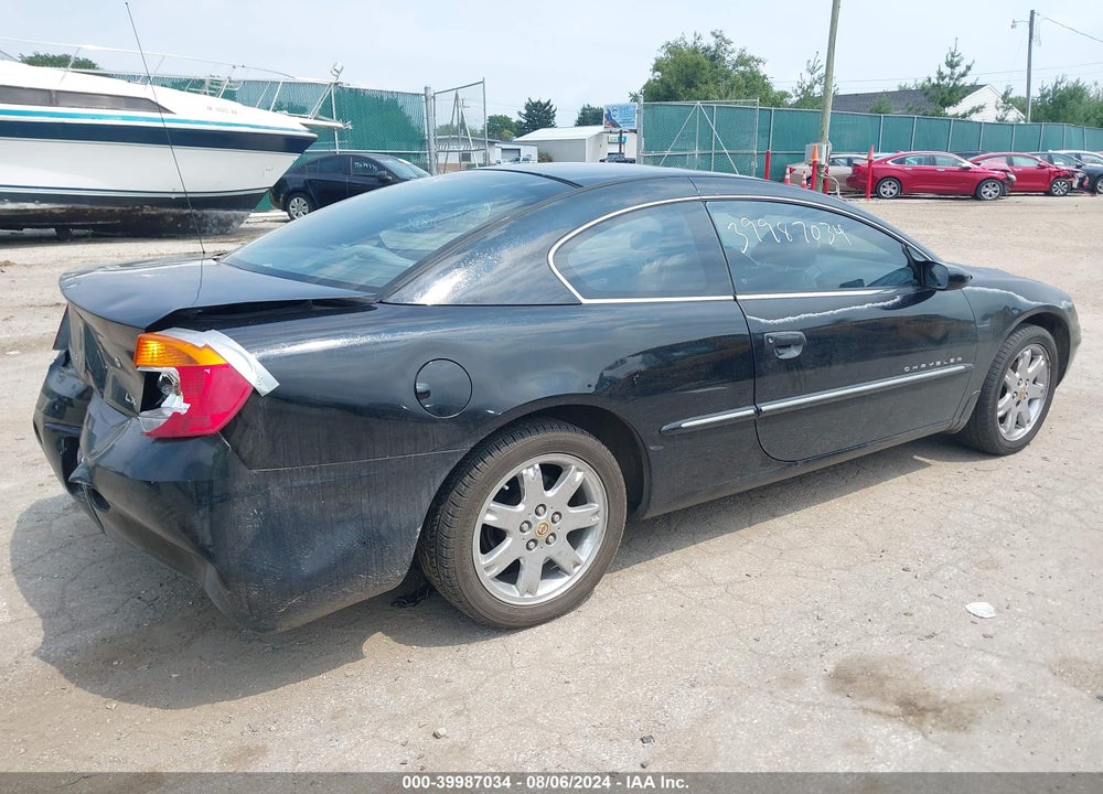 2001 CHRYSLER SEBRING LXI VIN: 4C3AG52H51E062016