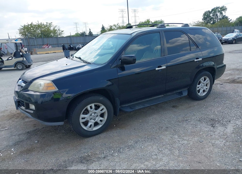 2005 ACURA MDX VIN: 2HNYD18655H551009