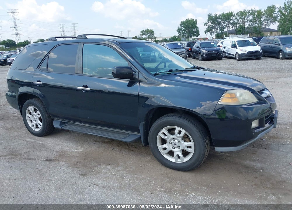 2005 ACURA MDX VIN: 2HNYD18655H551009