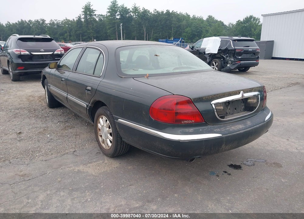 2002 LINCOLN CONTINENTAL VIN: 1LNHM97V32Y700396