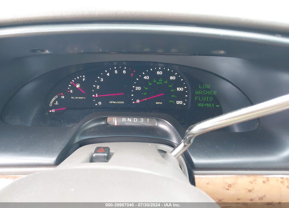 2002 LINCOLN CONTINENTAL VIN: 1LNHM97V32Y700396