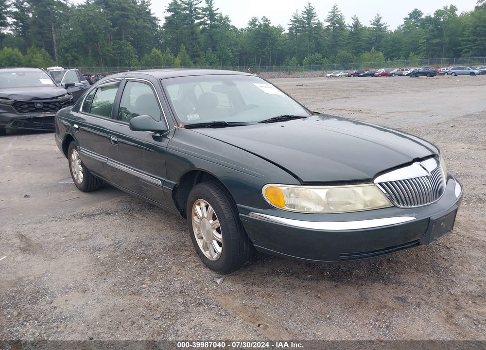 2002 LINCOLN CONTINENTAL VIN: 1LNHM97V32Y700396