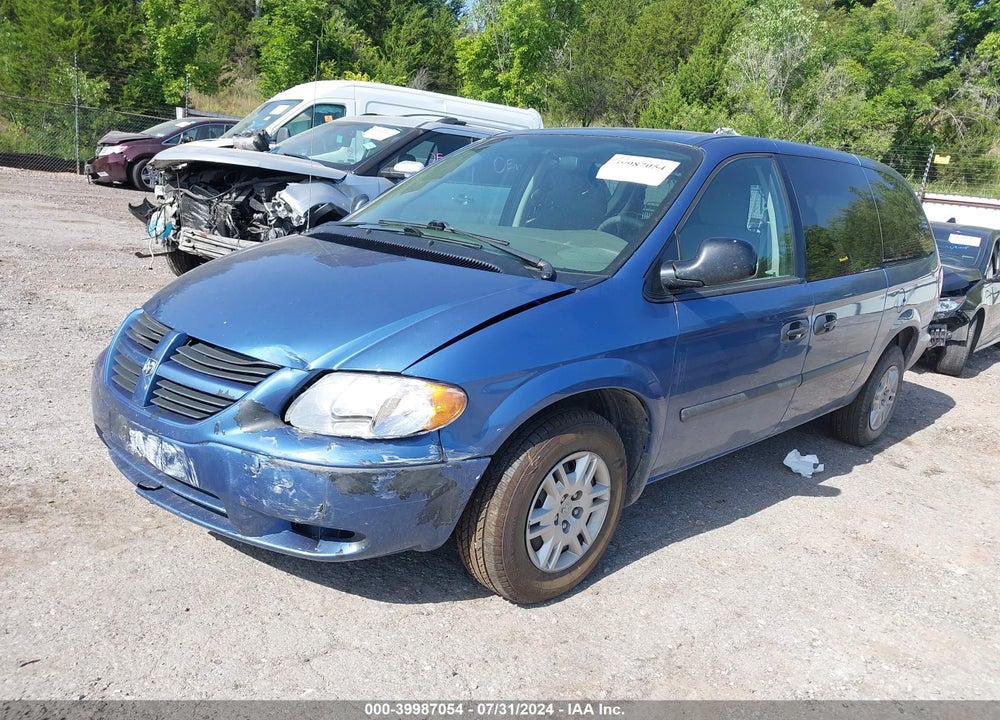 2007 DODGE GRAND CARAVAN SE VIN: 1D4GP24R17B159058