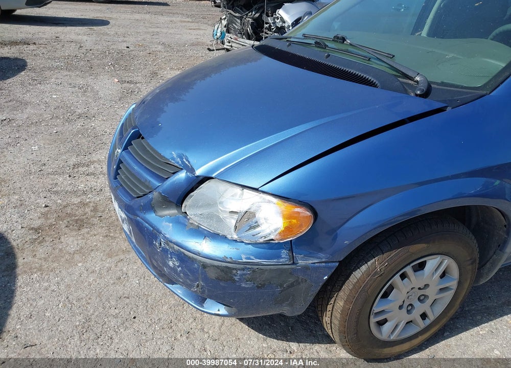 2007 DODGE GRAND CARAVAN SE VIN: 1D4GP24R17B159058