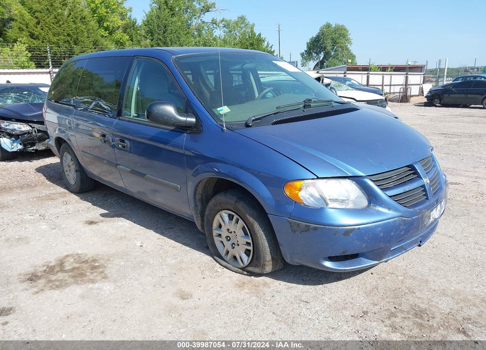 2007 DODGE GRAND CARAVAN SE VIN: 1D4GP24R17B159058