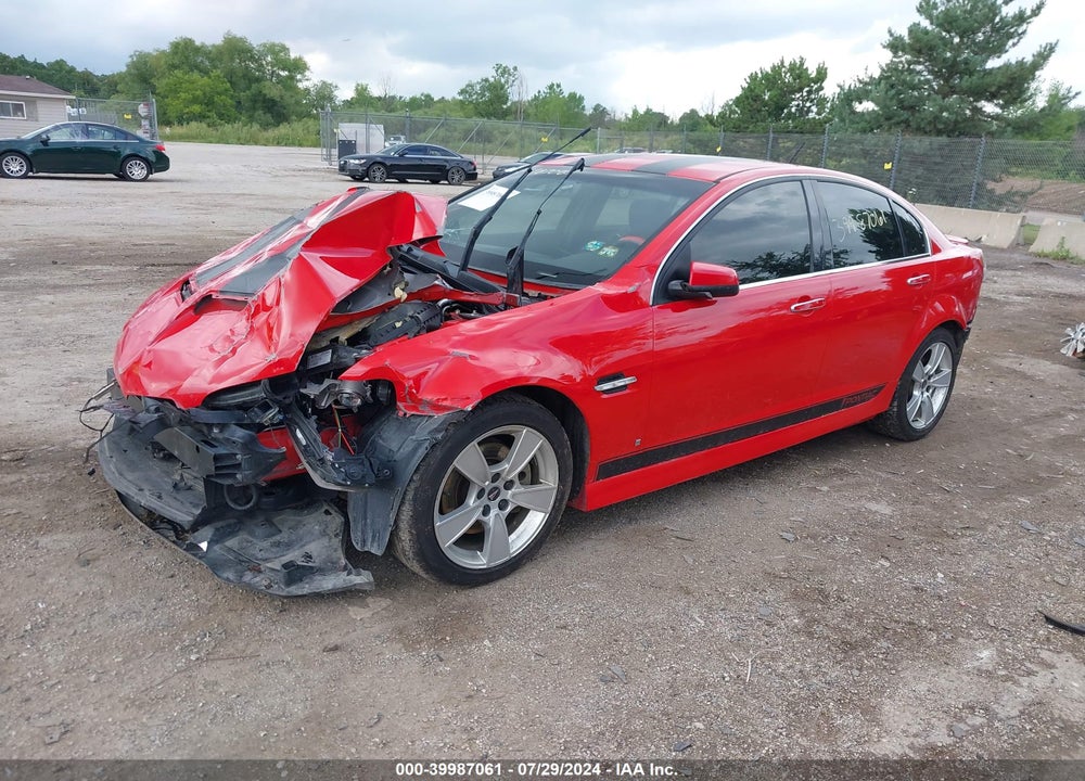 2009 PONTIAC G8 VIN: 6G2EC57YX9L184520