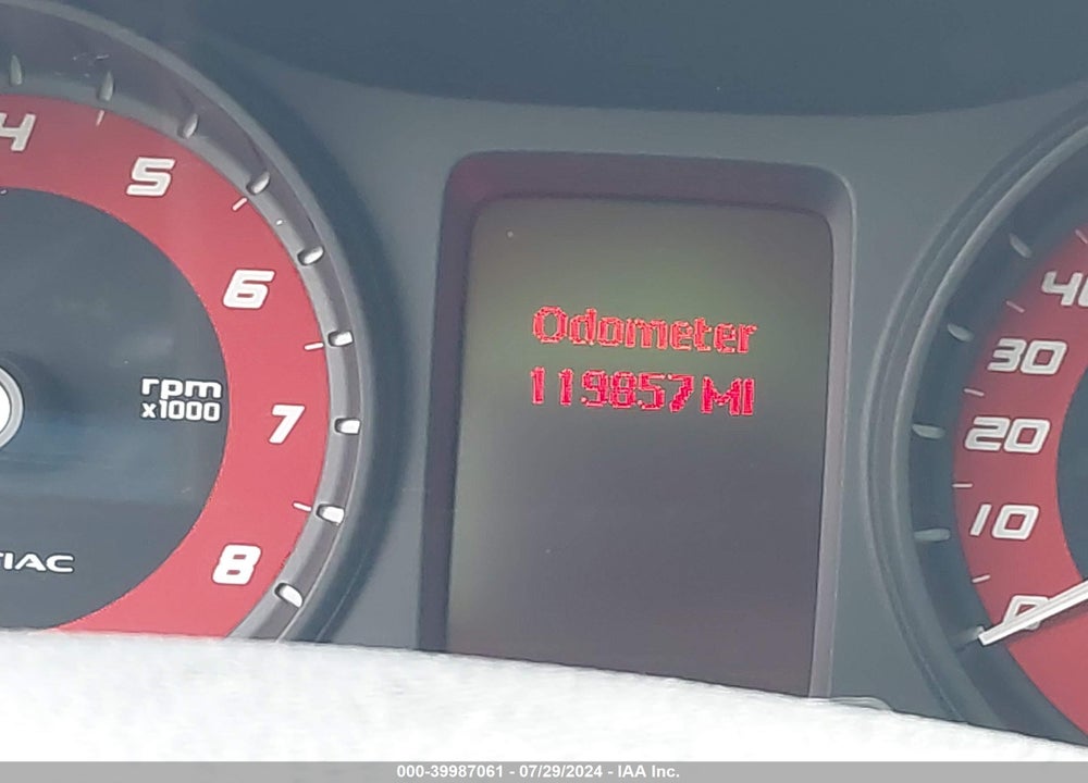 2009 PONTIAC G8 VIN: 6G2EC57YX9L184520