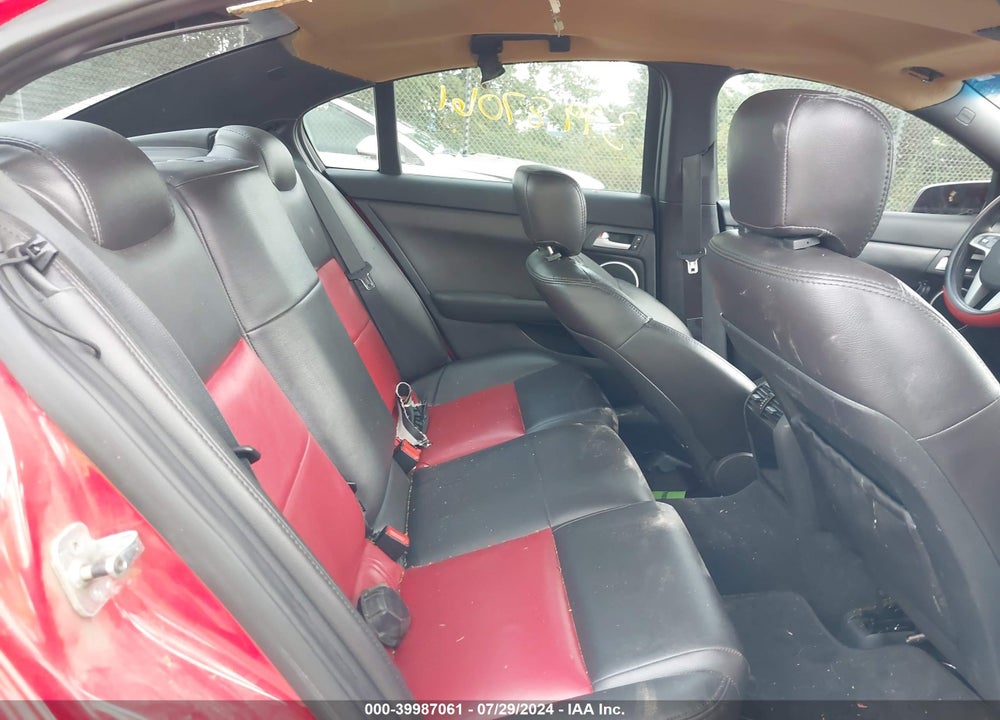2009 PONTIAC G8 VIN: 6G2EC57YX9L184520