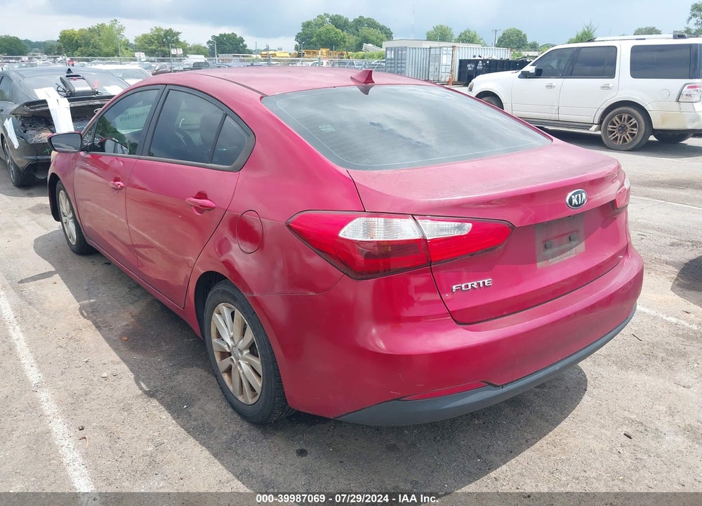 2016 KIA FORTE LX VIN: KNAFX4A60G5462035