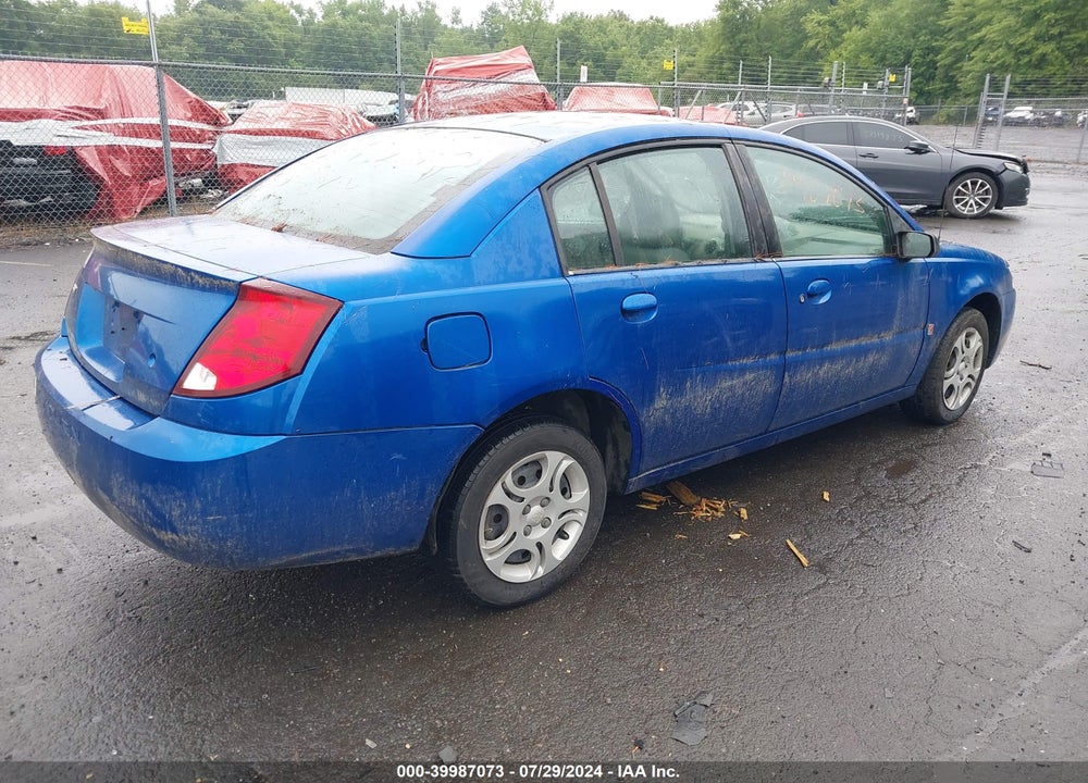 2004 SATURN ION VIN: 1G8AJ52F04Z223733
