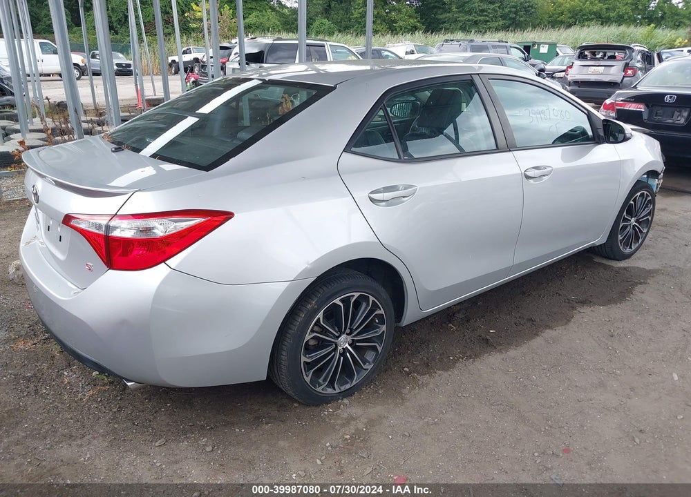 2014 TOYOTA COROLLA S PLUS VIN: 5YFBURHEXEP161082