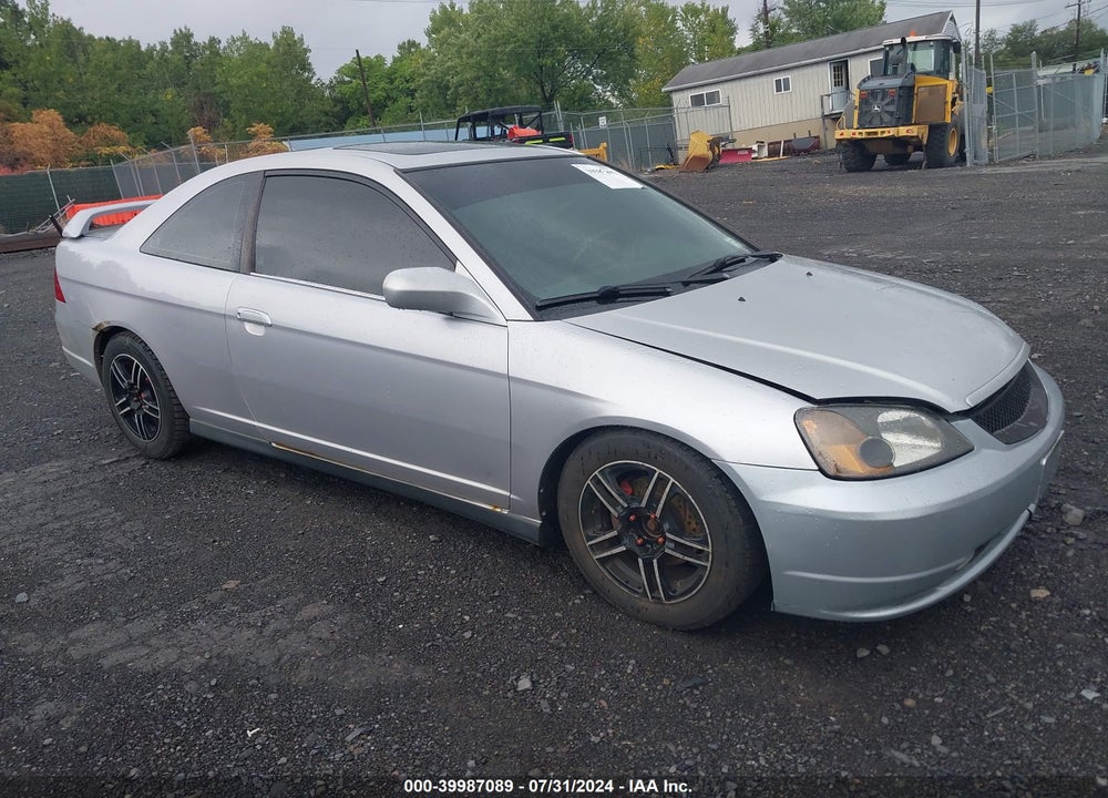 2001 HONDA CIVIC EX VIN: 1HGEM22941L073309