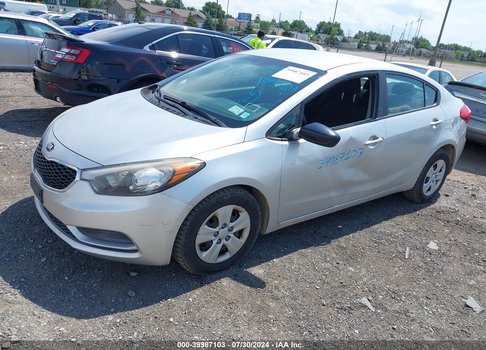 2014 KIA FORTE LX VIN: KNAFK4A60E5193546